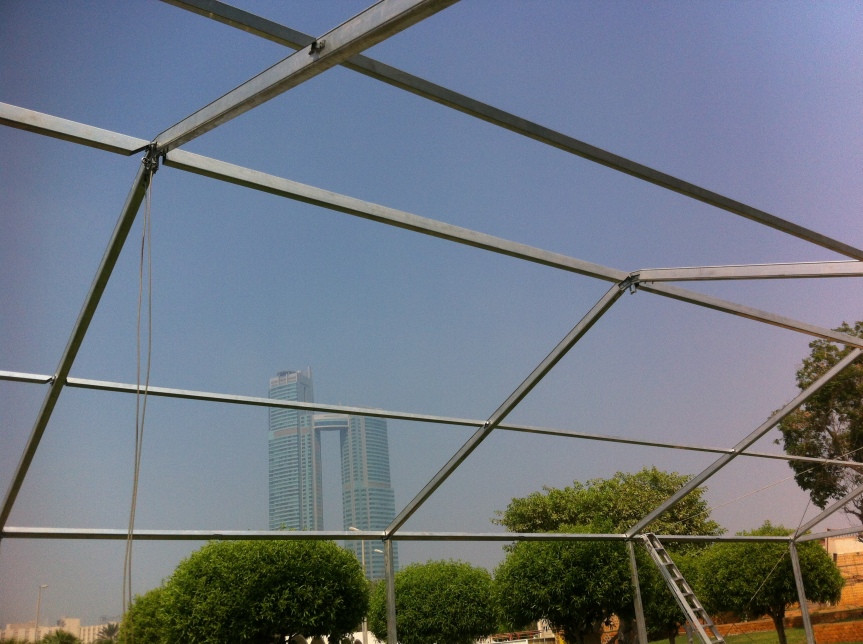 Aluminium Frame Tent Rental Dubai 2